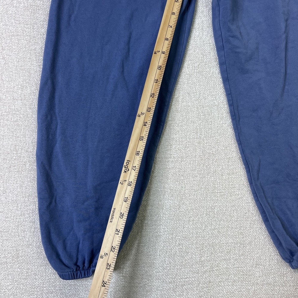 Aerie Fleece Lightweight Joggers Blue Lounge Cozy Sweatpants Women's S Short - Picture 5 of 6